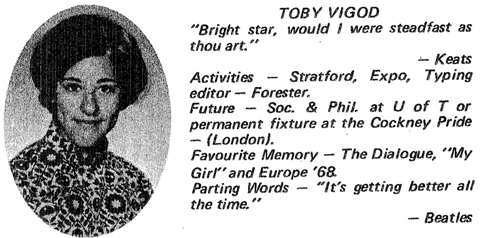 Toby Vigod - THEN